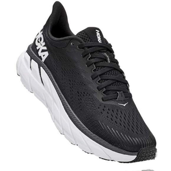 Hoka One One Other - Hoka One One Men Clifton 5 Sneakers Black White Sz 12.5 EUC Running